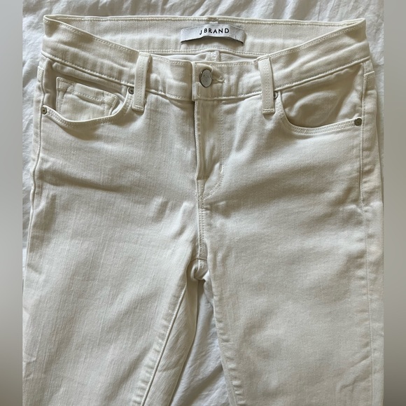 J Brand White Skinny Jeans - Picture 4 of 12